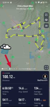 Wildflower GPS ride