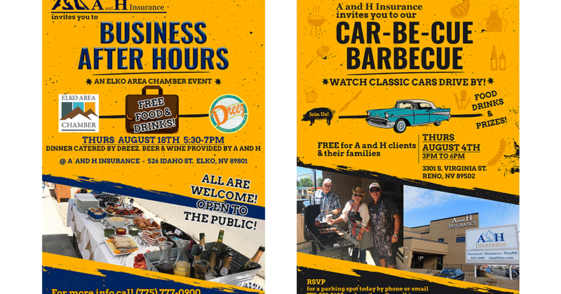 August 2022 Events in Elko and Reno