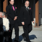 Brad at a wedding