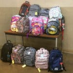 Backpack donation drive
