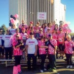 Breast cancer charity event