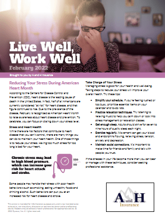 February 2022 newsletter