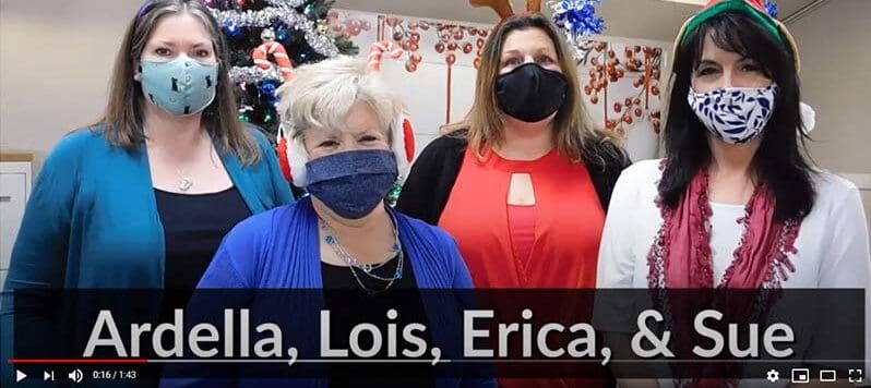 2020 Holiday Greetings from A and H Employees