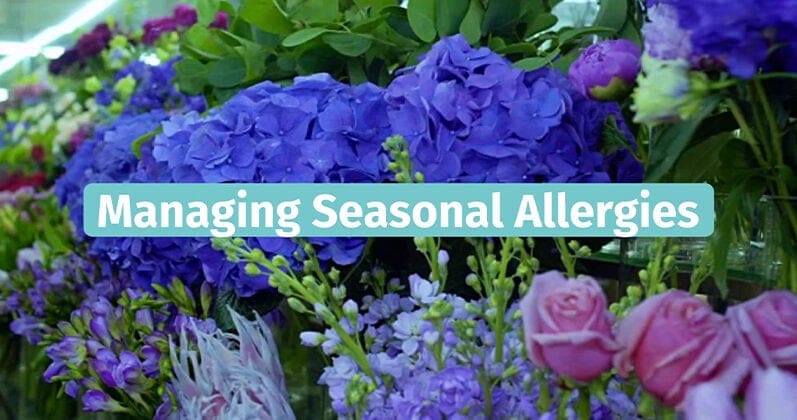 Managing Seasonal Allergies – Live Well, Work Well April 2023