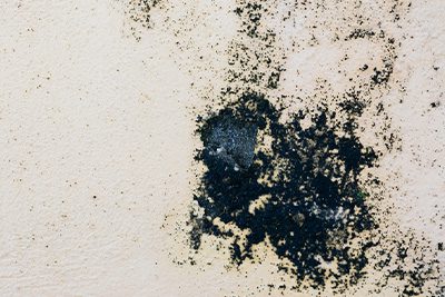 Black mold on drywall