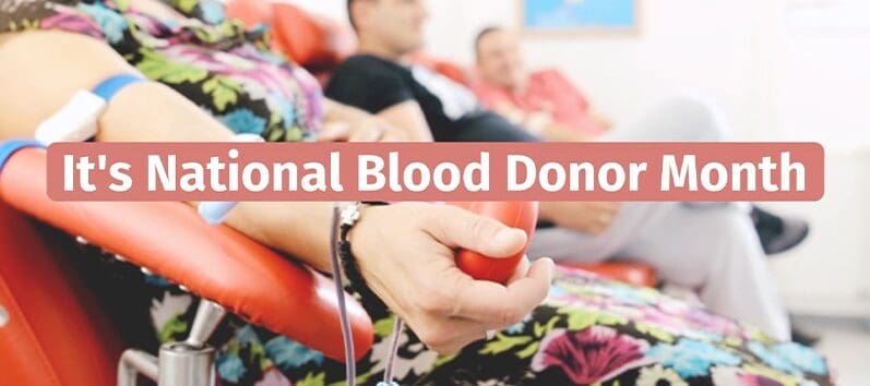 National Blood Donor Month – Live Well, Work Well January 2023