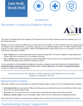 November Diabetes Month